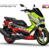 Decal Stiker Yamaha NMAX RED STABILO HITECH